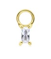 CZ Silver Charms CH-351